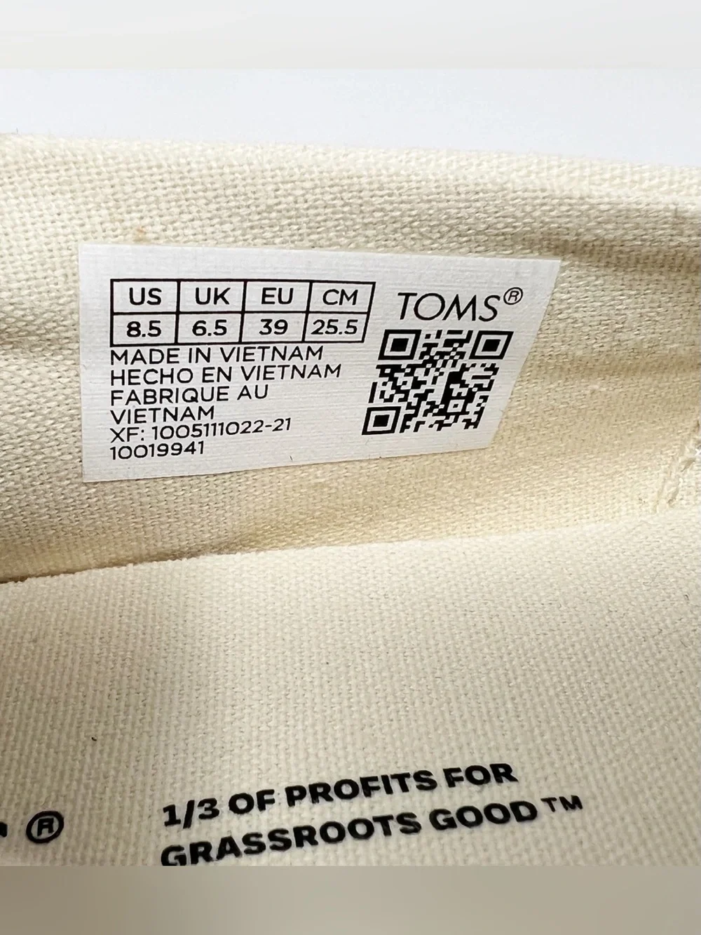 Toms Alpargata Platform Pink Poppies Embroidered Canvas sz /8.5
